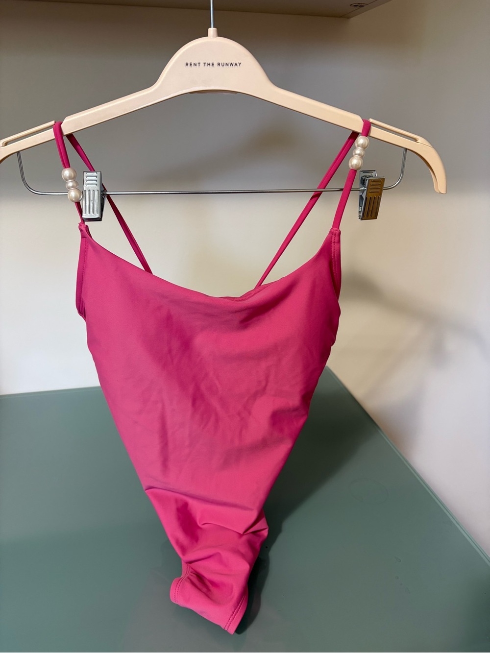 NWT Pink Spaghetti Strap Swimsuit